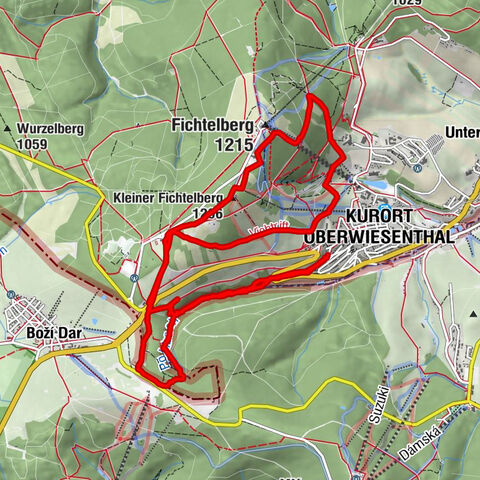 Zechengrund und Fichtelberg - Rundwanderung mit Ausblick