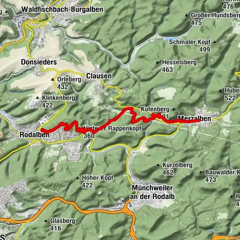 Palatinate Forest Trail Stage 05 Rodalben - Merzalben