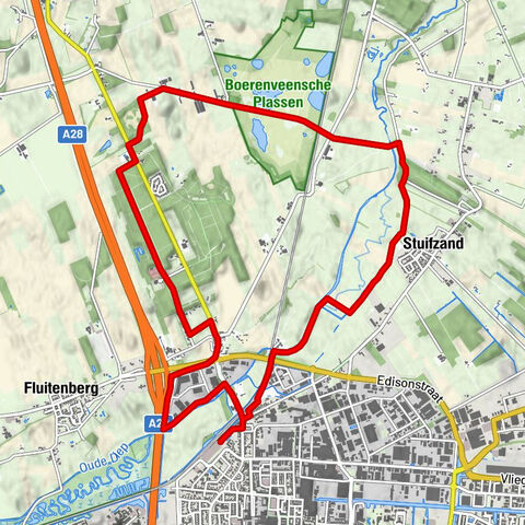 Hoogeveen-stadsrand-11km
