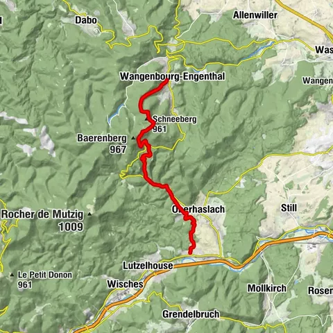 Crossing of the Vosges Massif - Stage 07 - Wangenbourg-Engenthal - Urmatt