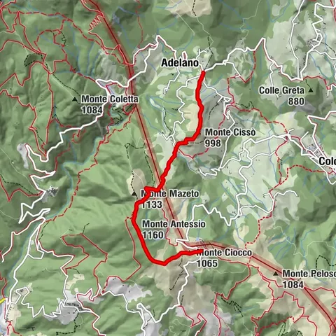 Trail no. 39: Passo Calzavitello - Passo di Rastello