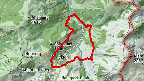 Snowshoe Trail Gantrischli