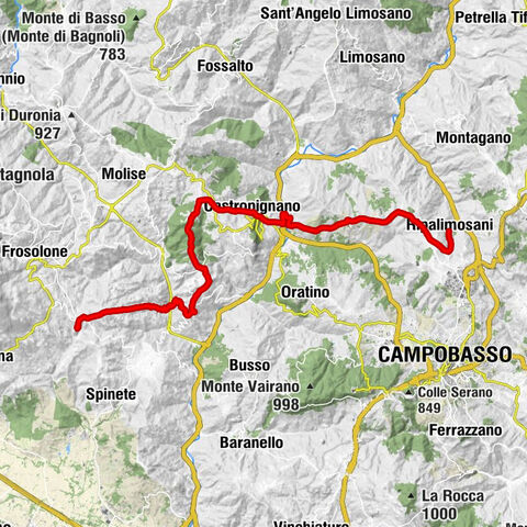 Erzengel Michael Weg, Etappe 17: Sant'Elena Sannita - Ripalimosani