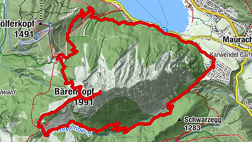 Rundwanderung zum Bärenkopf