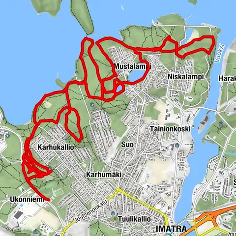 Imatra winter trail