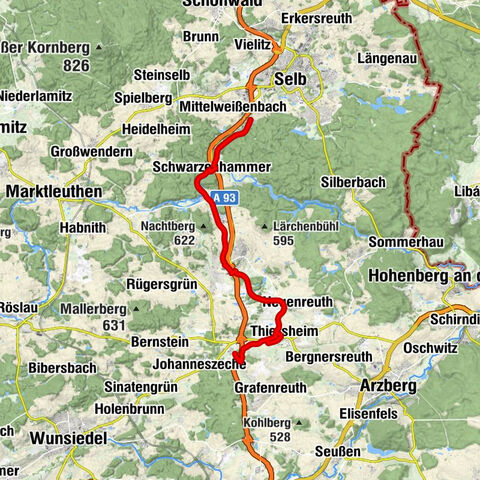 Bahnradweg Selb-Wunsiedel