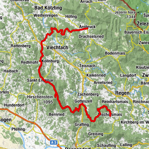 ArberLand-Runde Bischofsmais - Arnbruck