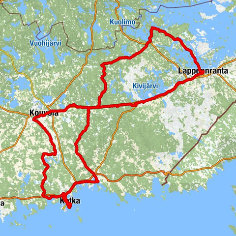 Southeastern Finland Fortress Route