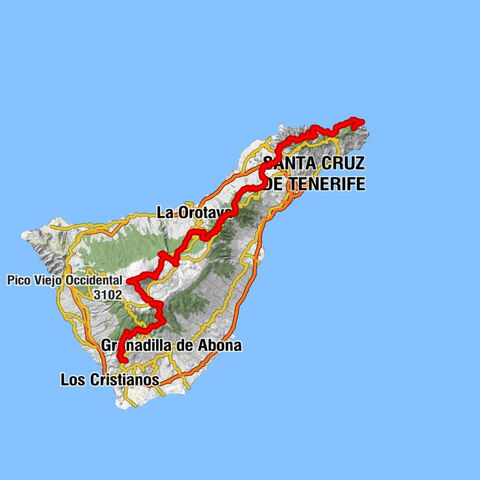 GR 131: Fernwandern auf Teneriffa (Nord-Süd)