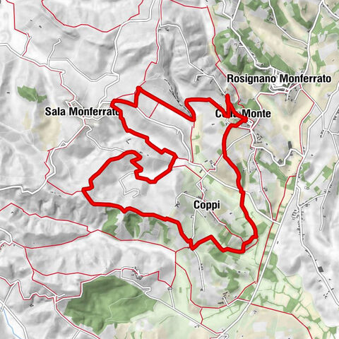 Sentiero "Vigneti e Infernot" - Sentiero 726 in mountain bike