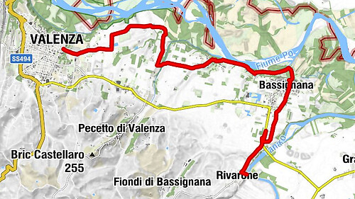 Sentiero Valenza-Bassignana-Rivarone - Sentiero 615 in camminata