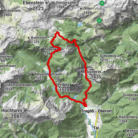 Rundwanderung von Tragöß auf die Sonnschienalm