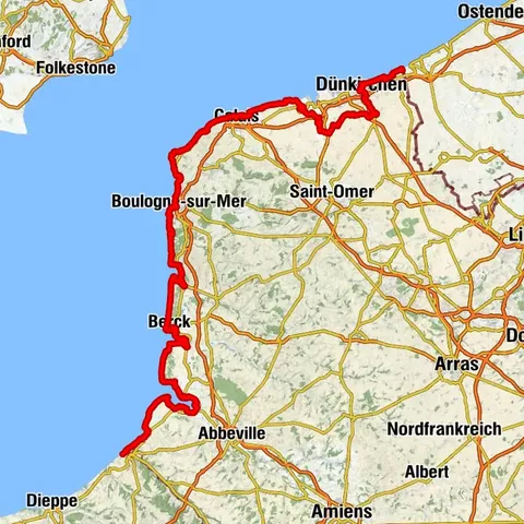 GR120 from Bray-Dunes to Le Tréport