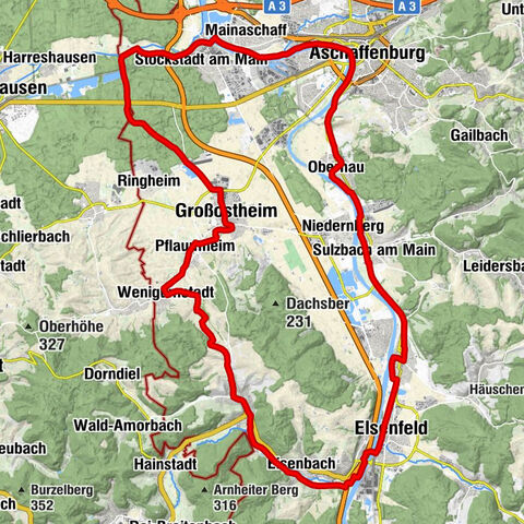 Obernburg Star - Main-Bachgau-Mömling Valley