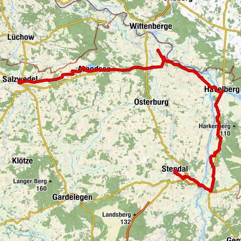 Tour 6: Barock-Kirchen-Tour mit kunstvollen Glasmalereien  in der Altmark