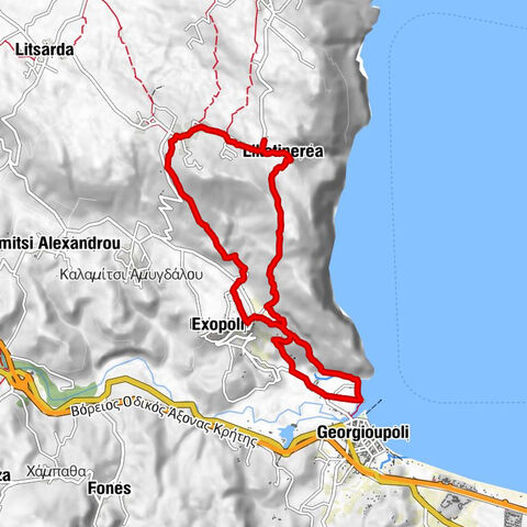 Georgioúpolis nach Likotinareá