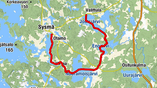 Tainionvirta and Virta, Sysmä