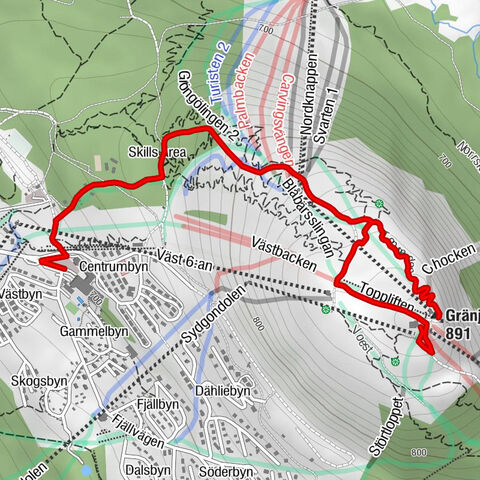 Idre fjäll - Fjällkyrkan - Gränjåsvålen - Restaurang Utsikten