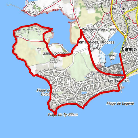 Carnac Randonnée