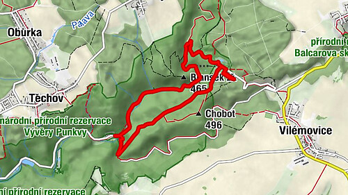 Suchdol v Moravském krasu - Coffee Buffet - Blansek zř. - Chata Macocha