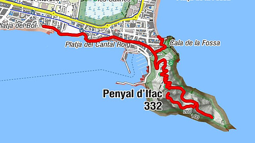 Calp - Mirador de Carabiners - Penyal d'Ifac