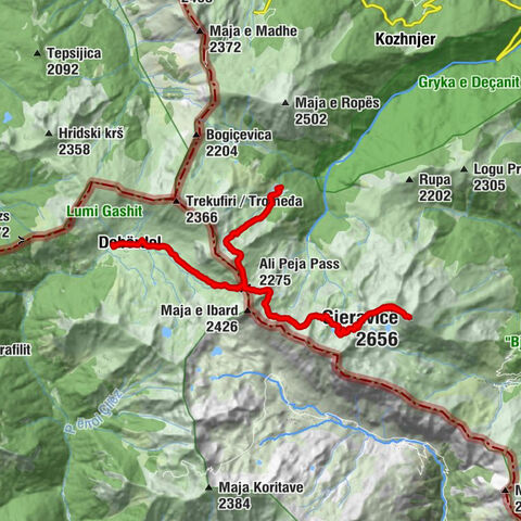 Bujtina Leonard - Ali Peja Pass - Gjeravicë - Gacaferi Guesthouse