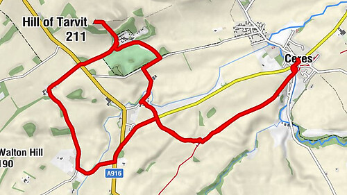 Ceres - Hill of Tarvit - Chance Inn - Craigrothie