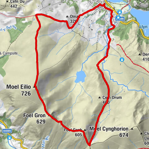 Llanberis - Moel Eilio - Foel Gron - Foel Goch