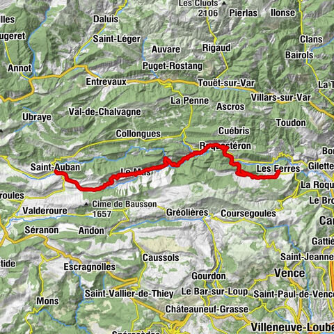 Saint-Auban - Collet de Pinpinier - Chapelle Notre-Dame d'Entrevignes - Église Saint-Jacques