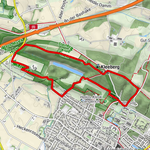 Lengerich - Kleeberg - Blick ins Münsterland