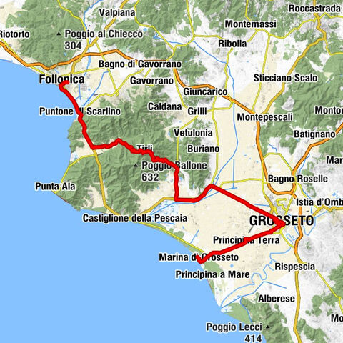 Follonica - Chiesa della Misericordia - Chiesa di San Francesco - Marina di Grosseto