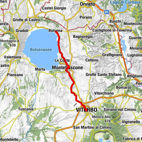 Bolsena - San Flaviano - Colle Falisco - San Giovanni Battista