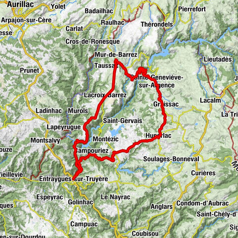 Entraygues-sur-Truyère - Église Saint-Robert - Église Saint-Amans - Église Saint-Géraud