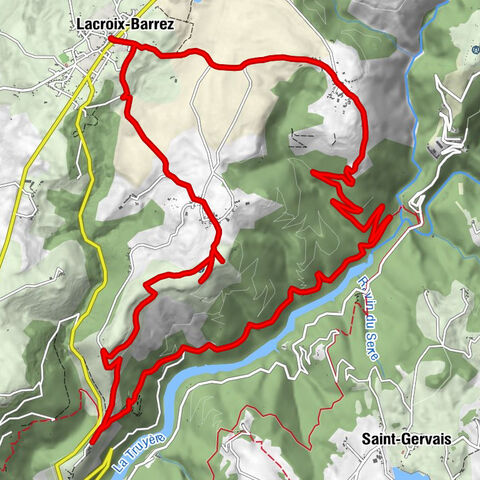 Église Saint-Robert - Lacroix-Barrez - Fraysse - Valon