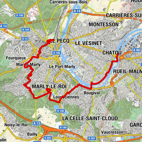 Nanterre - Chapelle Saint Léonard - Église Sainte-Anne - Chapelle Palatine