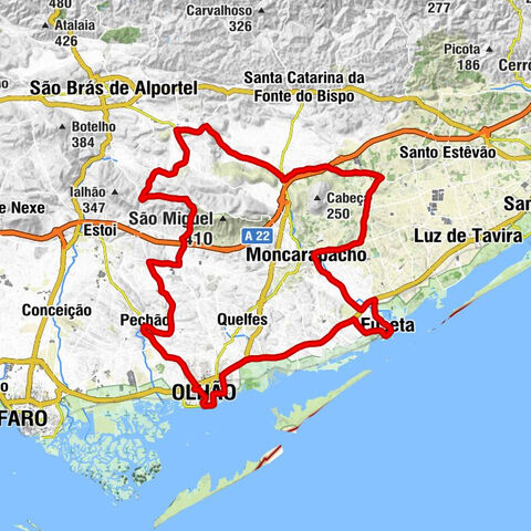 Olhão - Restaurante Dom Franguinho - Fuseta - Igreja Nossa Senhora do Rosário