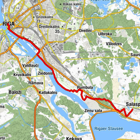 Rīgas Svētās Marijas Magdalēnas baznīca - Pareizticīgo baznīca - Salaspils Dievmātes Rožukroņa karalienes Romas katoļu baznīca - Salaspils