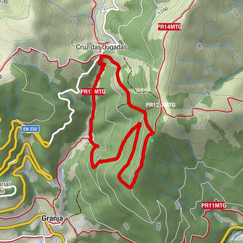 Cruz das Jugadas - Fonte de São Lourenço - Capela de São Lourenço