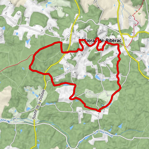 Siorac-de-Ribérac - Le Lavoir - Église Saint-Pierre-ès-Liens - Chez Marcou