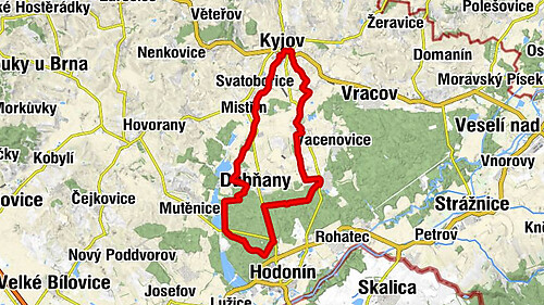 Kyjov - Hostinec U Draka - Všech svatých - Náklo