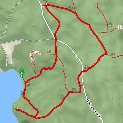 Pääkslahti - Laukkakallio - Vihti