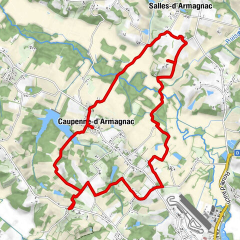 Caupenne-d'Armagnac - Église Saint-Martin - Espagnet - Jouanelle