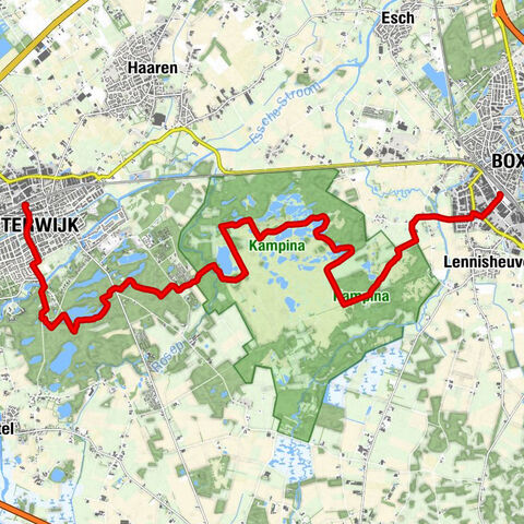 Boxtel - St. Annakapel - Boshuis Venkraai - Oisterwijk