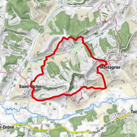 Saint-Victor - Le Breuil - Montagrier - La Bregère
