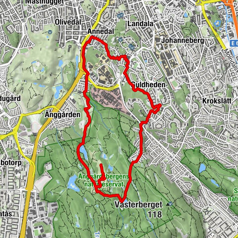 Mölndals kommun - Mölndal - Annedalskyrkan - Centrum