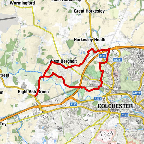 Eight Ash Green - Colchester - St Mary the Virgin, West Bergholt - West Bergholt, Old Church