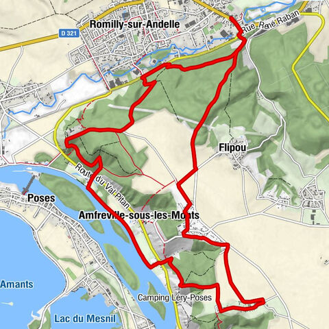 Pont-Saint-Pierre - Auberge de l'Andelle - Le Plessis - Église Saint-Maclou