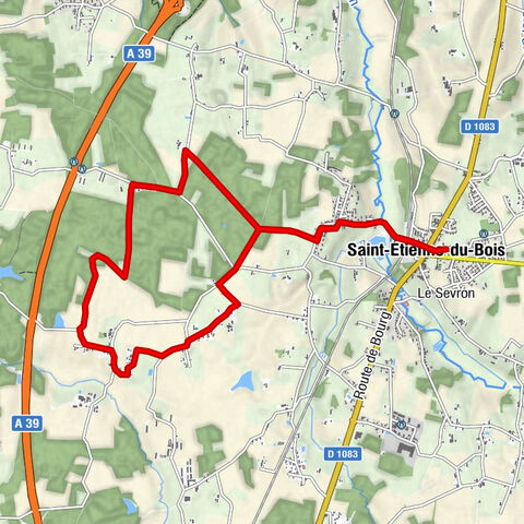 Saint-Étienne-du-Bois - Le Châtelet - La Claison