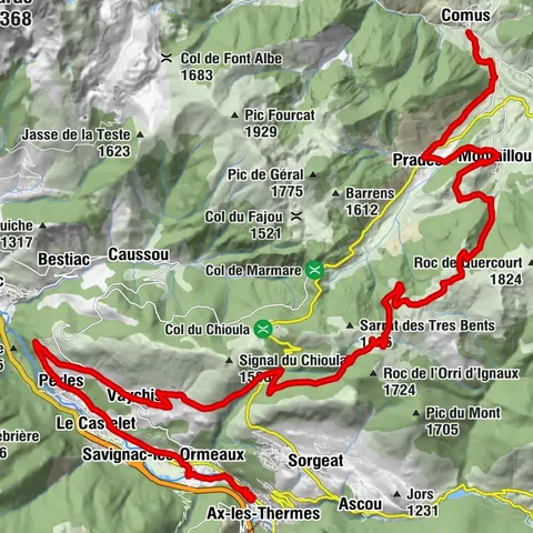 La Grande Traversée VTT Ariège Pyrénées FFC Label