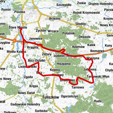 Stare Miasto - Lisiec Mały - Lisiec Wielki - Kościół pw. Jana Chrzciciela